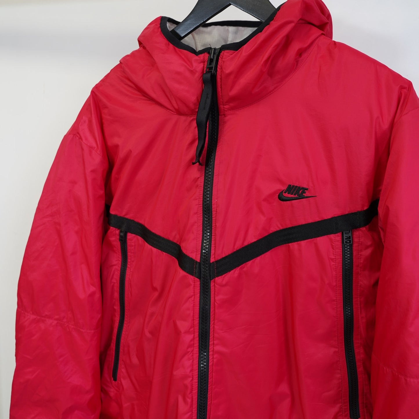 (XXL) Nike Sportswear Therma-Fit Repel EcoDown Hooded Puffer Jacket Men's XXL Red