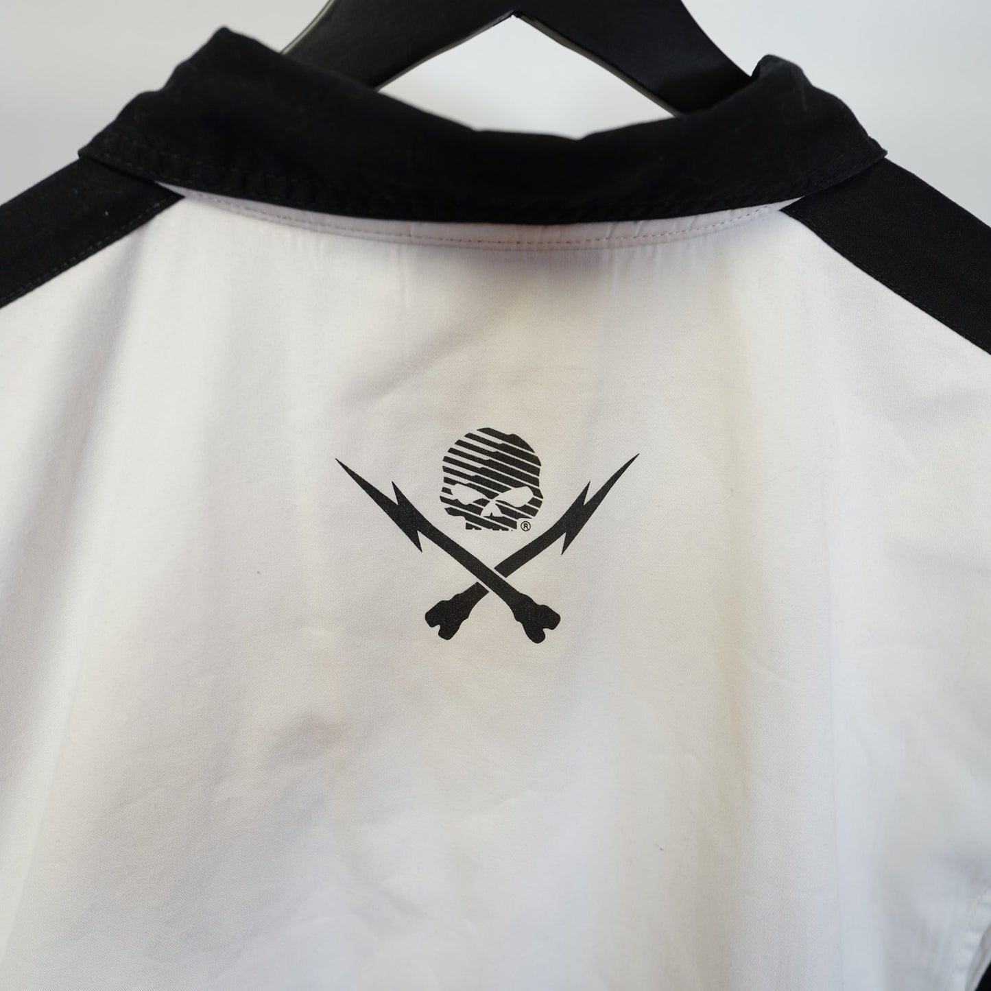 (3XL) Harley-Davidson Performance Mesh Biker Button-Up Men's 3XL Motorcycle White