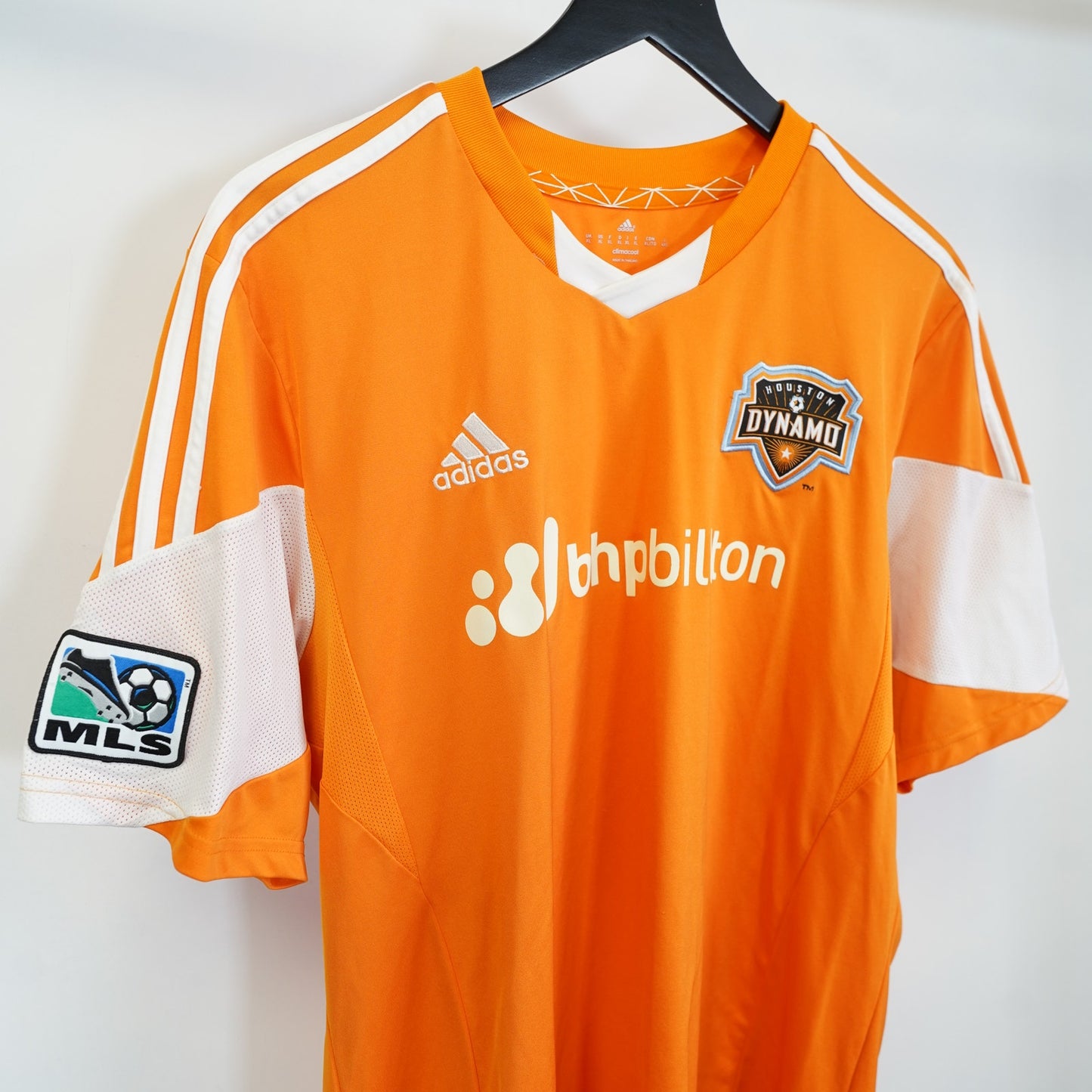 (XL) Houston Dynamo Adidas Home Soccer Jersey 2015-16 MLS Men's XL Orange Futbol Kit