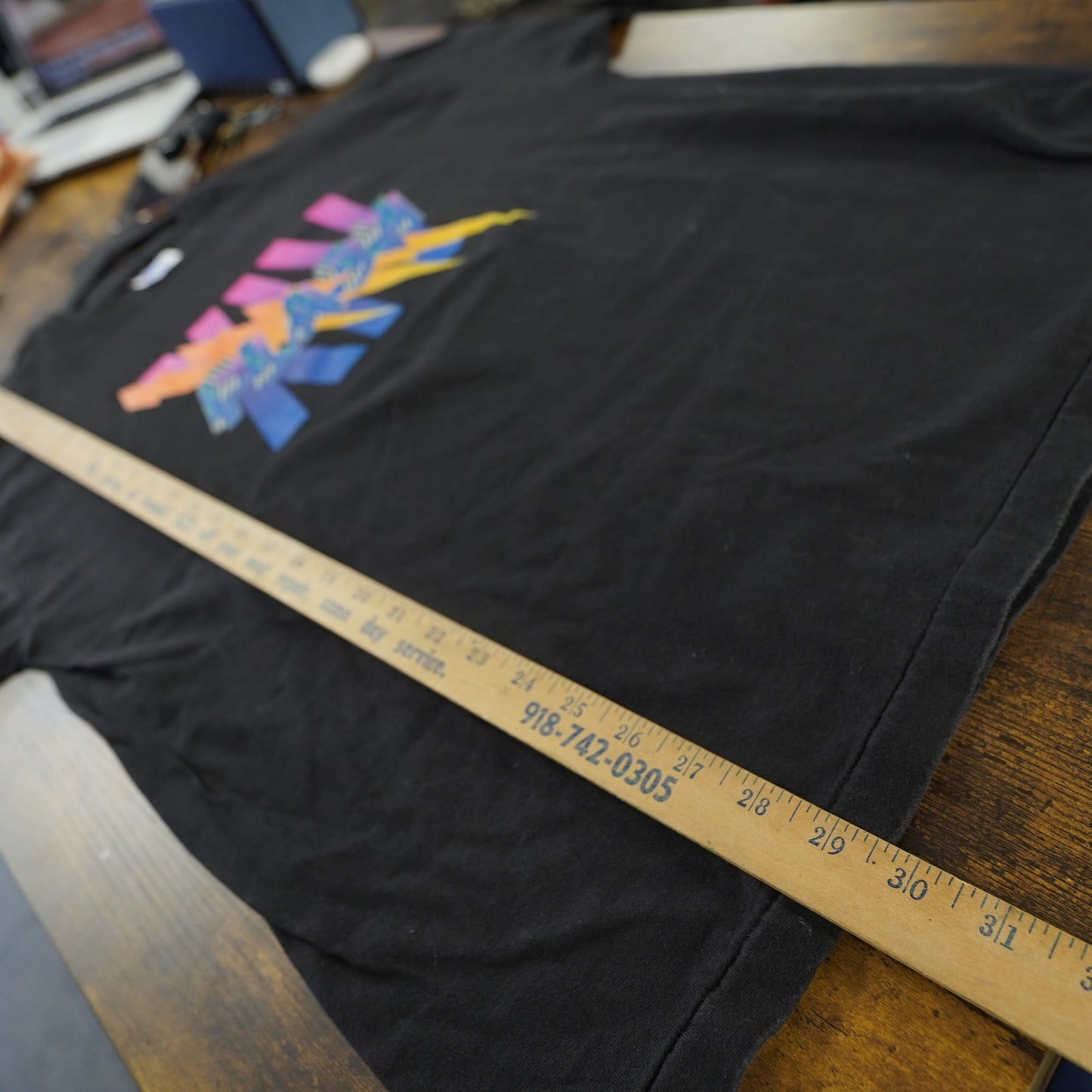 (XL) Vintage Flash Drive 90s Computer Technology Microchip T-Shirt Men's XL Black