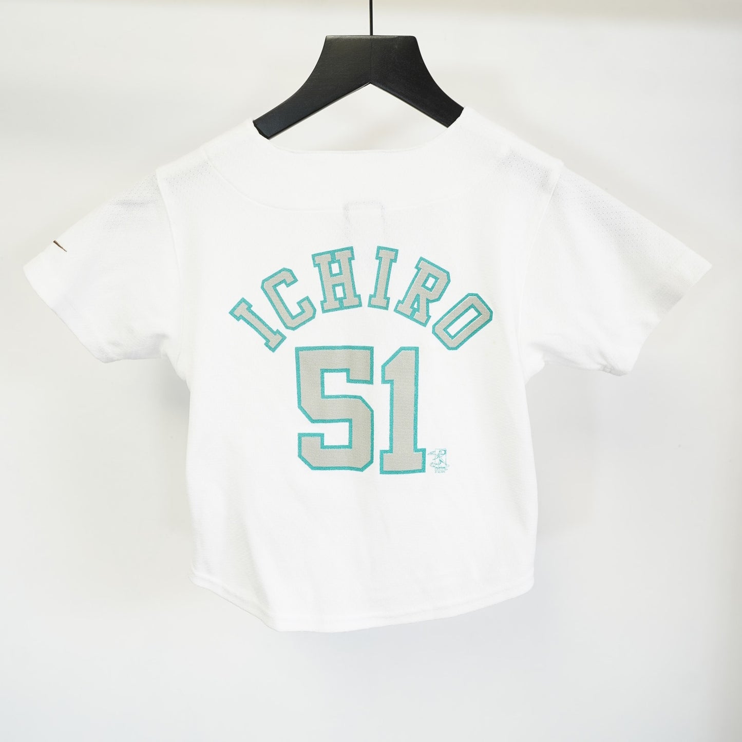 (Boys Sz. 5) Vintage Seattle Mariners Ichiro Suzuki Nike Baseball Jersey Boys Size 5 White