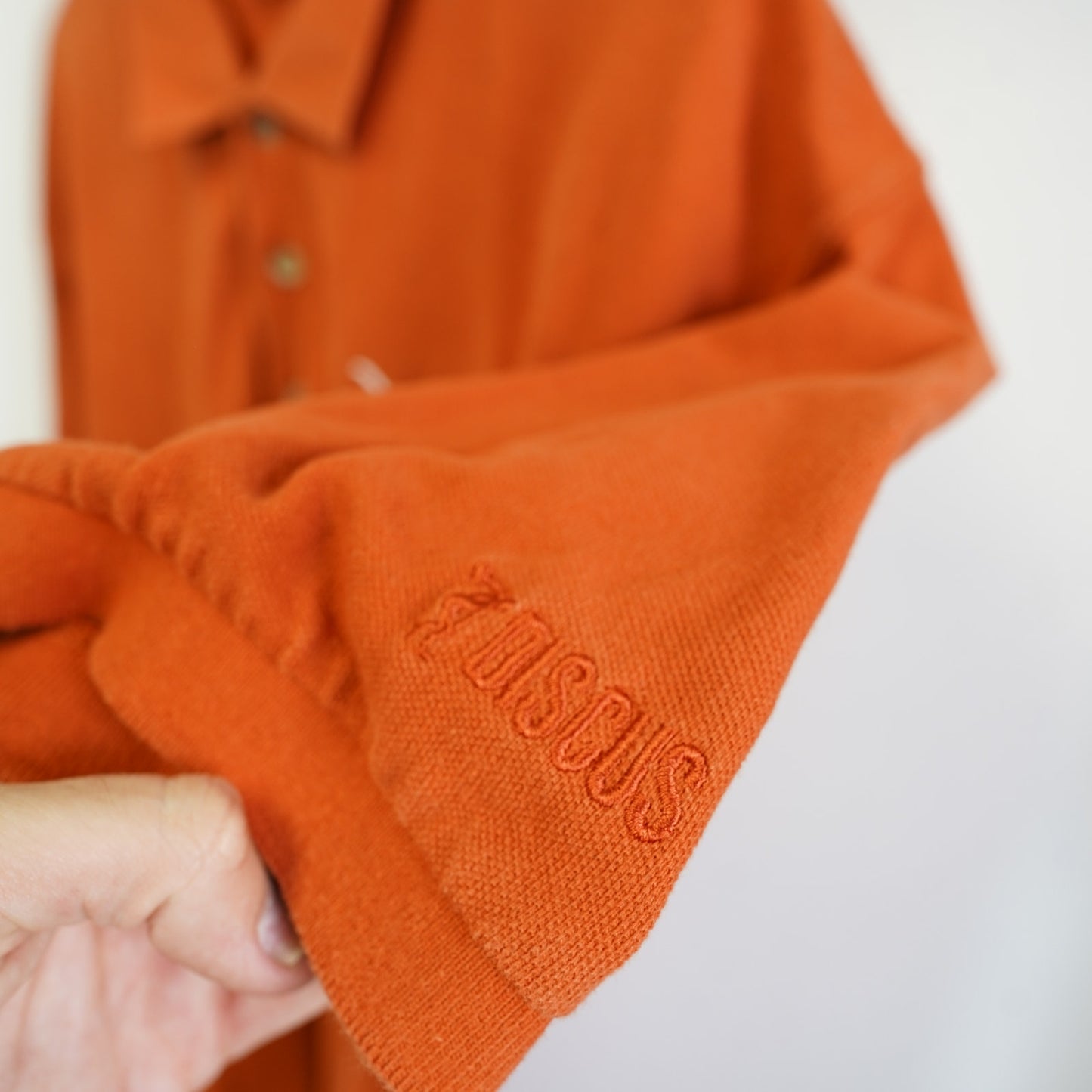 (XXL) Vintage University of Texas Longhorns Sewn Polo Shirt Men's XXL Burnt Orange 90s