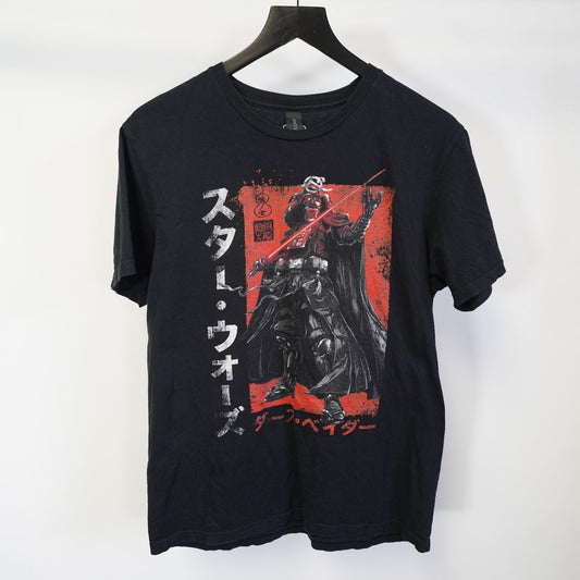 (M) Star Wars Darth Vader Samurai Concept Art T-Shirt Men's M Black Red Disney