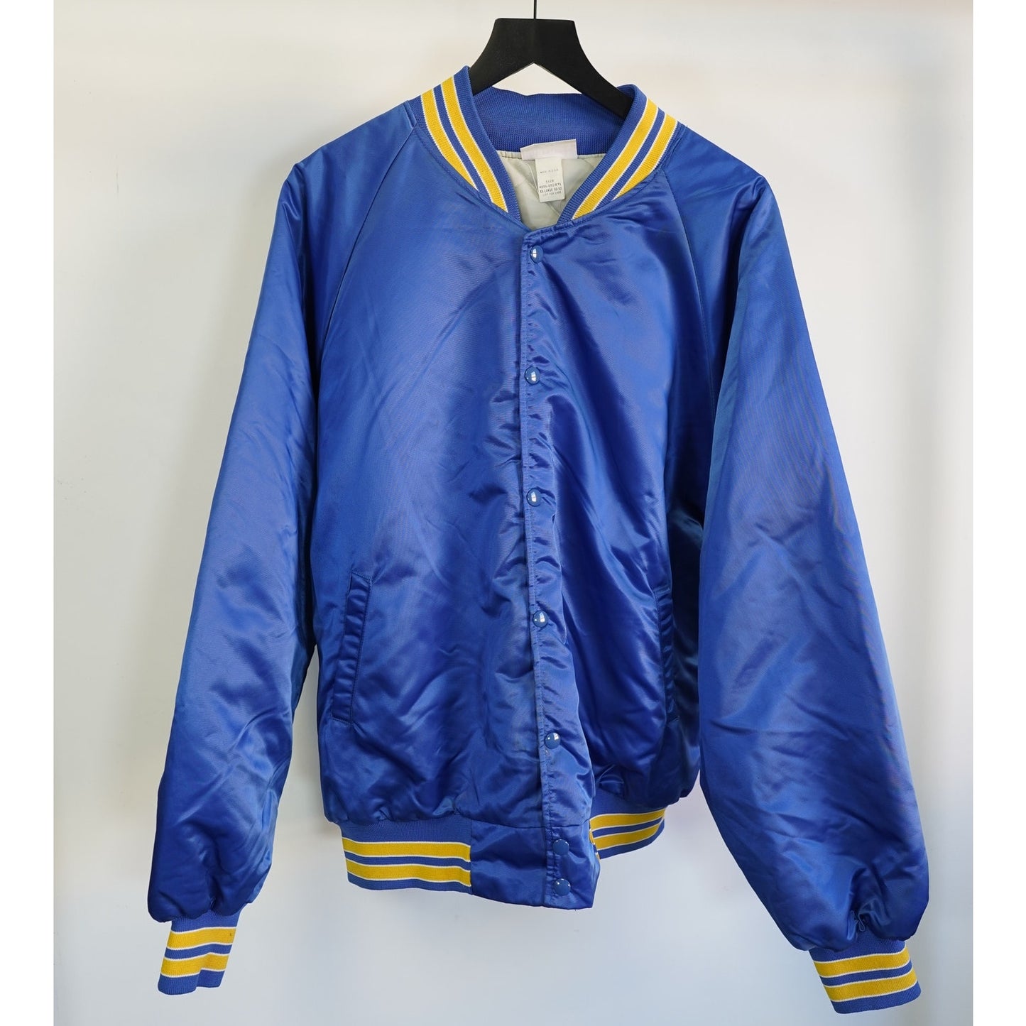 (XXL) Vintage Daytona 500 90s Nascar Satin Jacket Men's XXL Blue 1995 Retro Racing