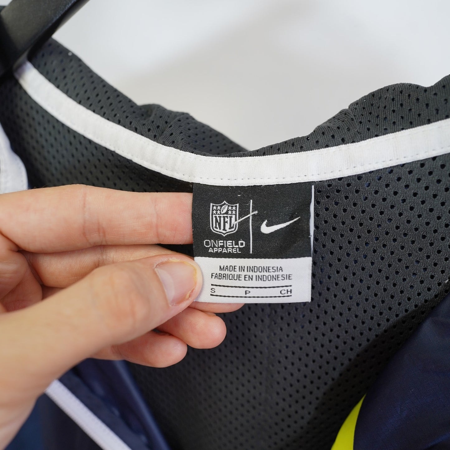 (S) Dallas Cowboys Nike Alpha Fly Rush Pullover Windbreaker Jacket Men's S 1/4 Zip