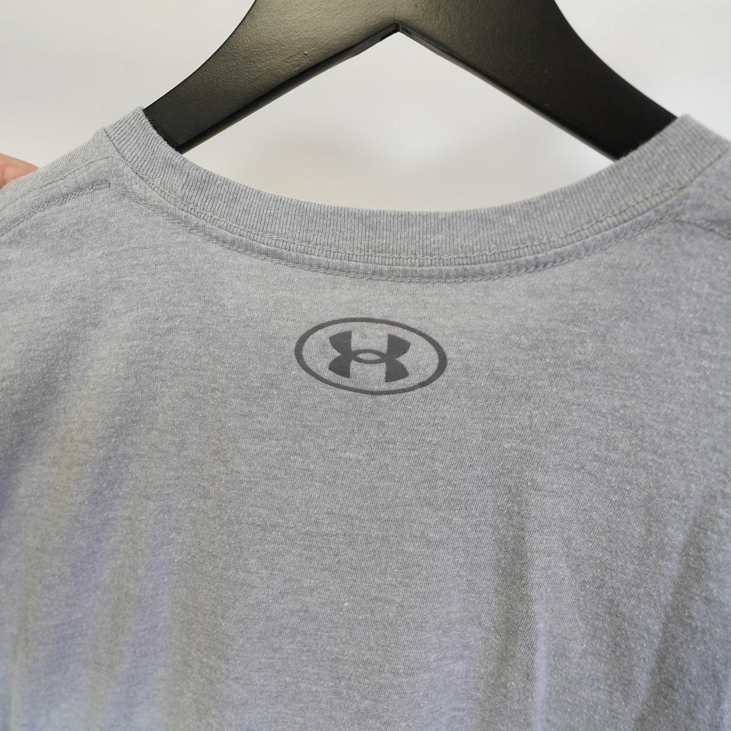 (M) US Army West Point Knights Baseball Under Armour Baseball T-Shirt Men's M Gray