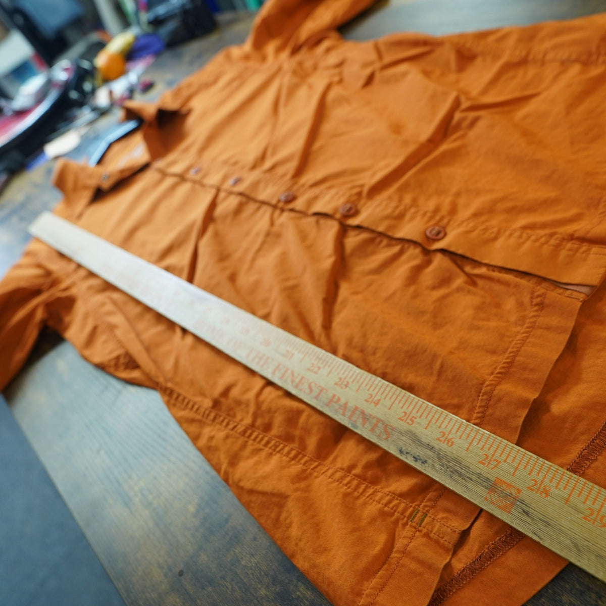 (M) Arc'teryx Transept Technical Outdoor Button Up Camp Shirt Men's M Burnt Orange