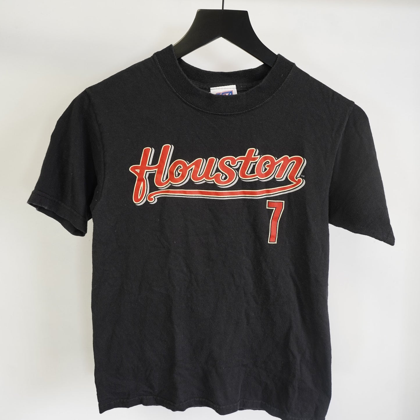 (Kids M) Vintage Craig Biggio Houston Astros 2000s Baseball T-Shirt Youth 10 M Black Y2K