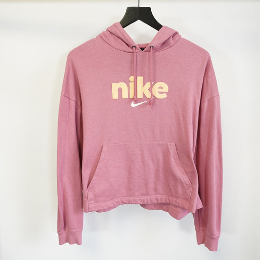 (L) Nike Sportswear Fleece Varsity Hoodie Desert Berry Pink Women's L Activewear