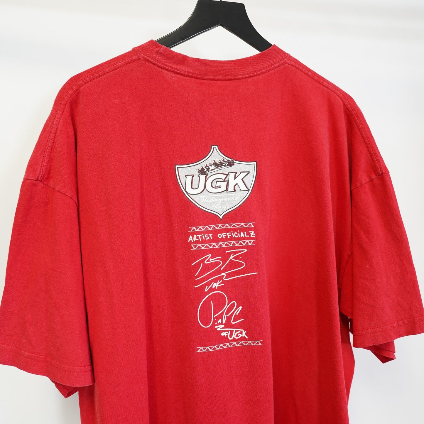 (3XL) Vintage UGK Pimp C Bun B Houston Rap T-Shirt Men's 3XL Hip Hop Underground Kings