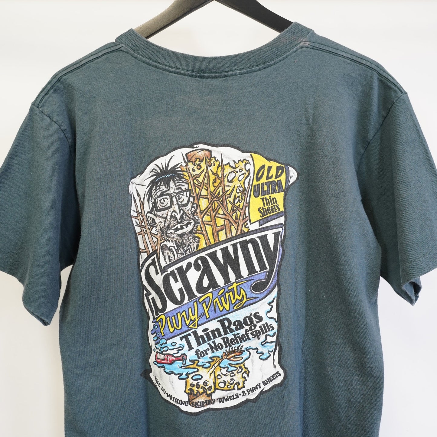 (L) Vintage Fresh Jive 90s Streetwear Skate T-Shirt Men's L Blue Made in USA