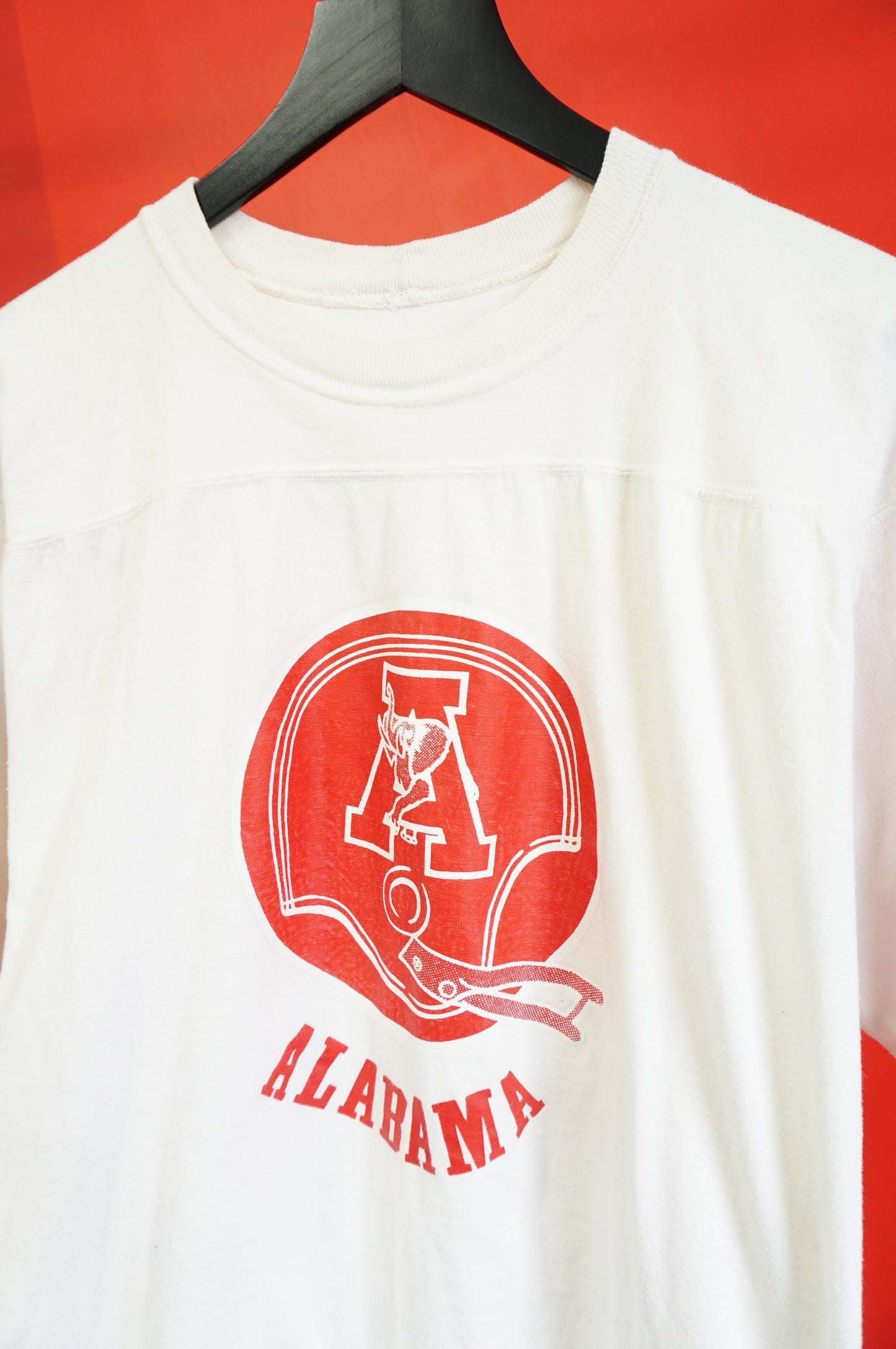 (L) Vtg Alabama Football T-Shirt Jersey