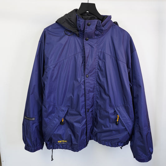 (M) Vintage Eddie Bauer EBTEK Gore-Tex Ripstop 90s Tech Jacket Purple Mens Medium
