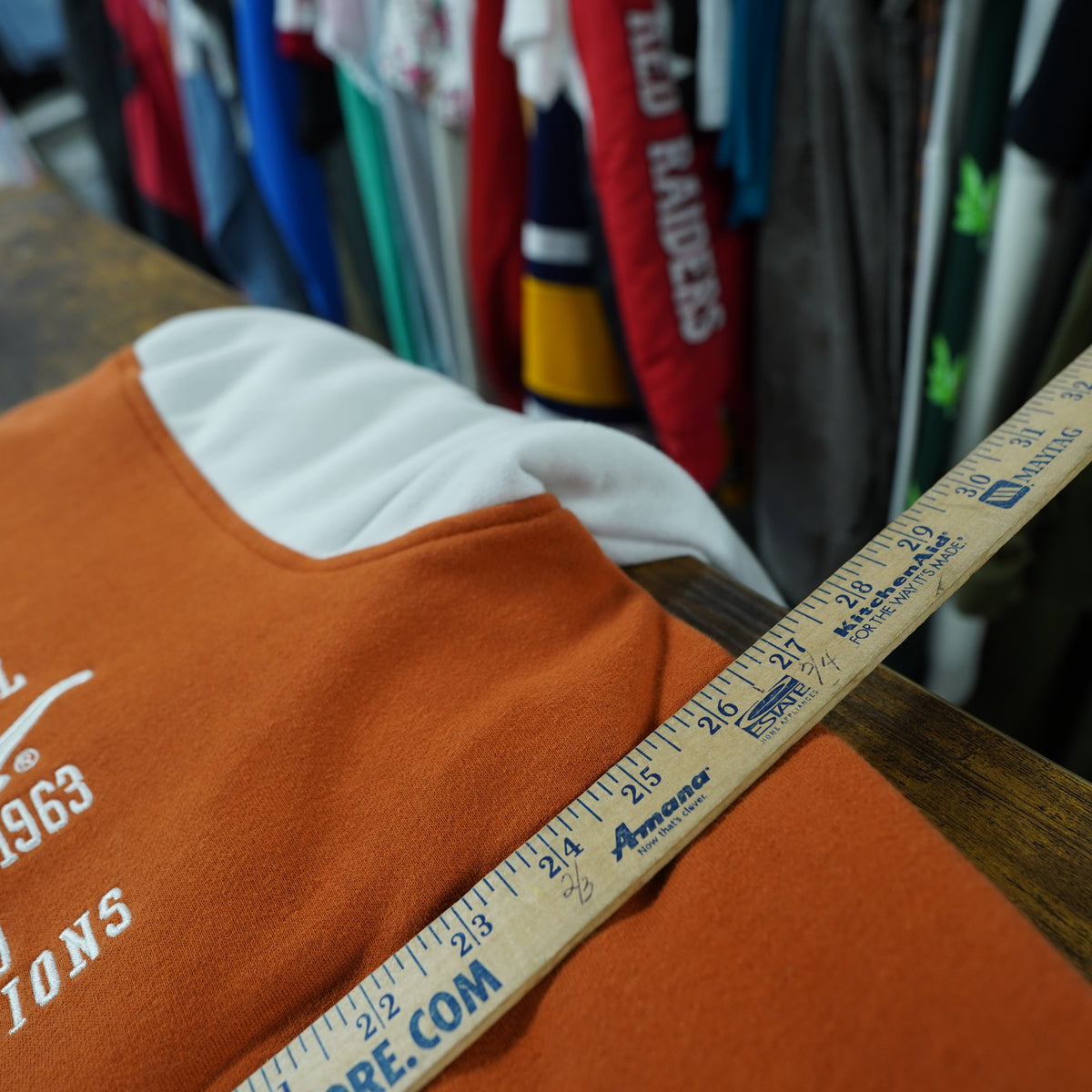 (XL) G-III Texas Longhorns National Champions Varsity Jacket Burnt Orange Mens XL