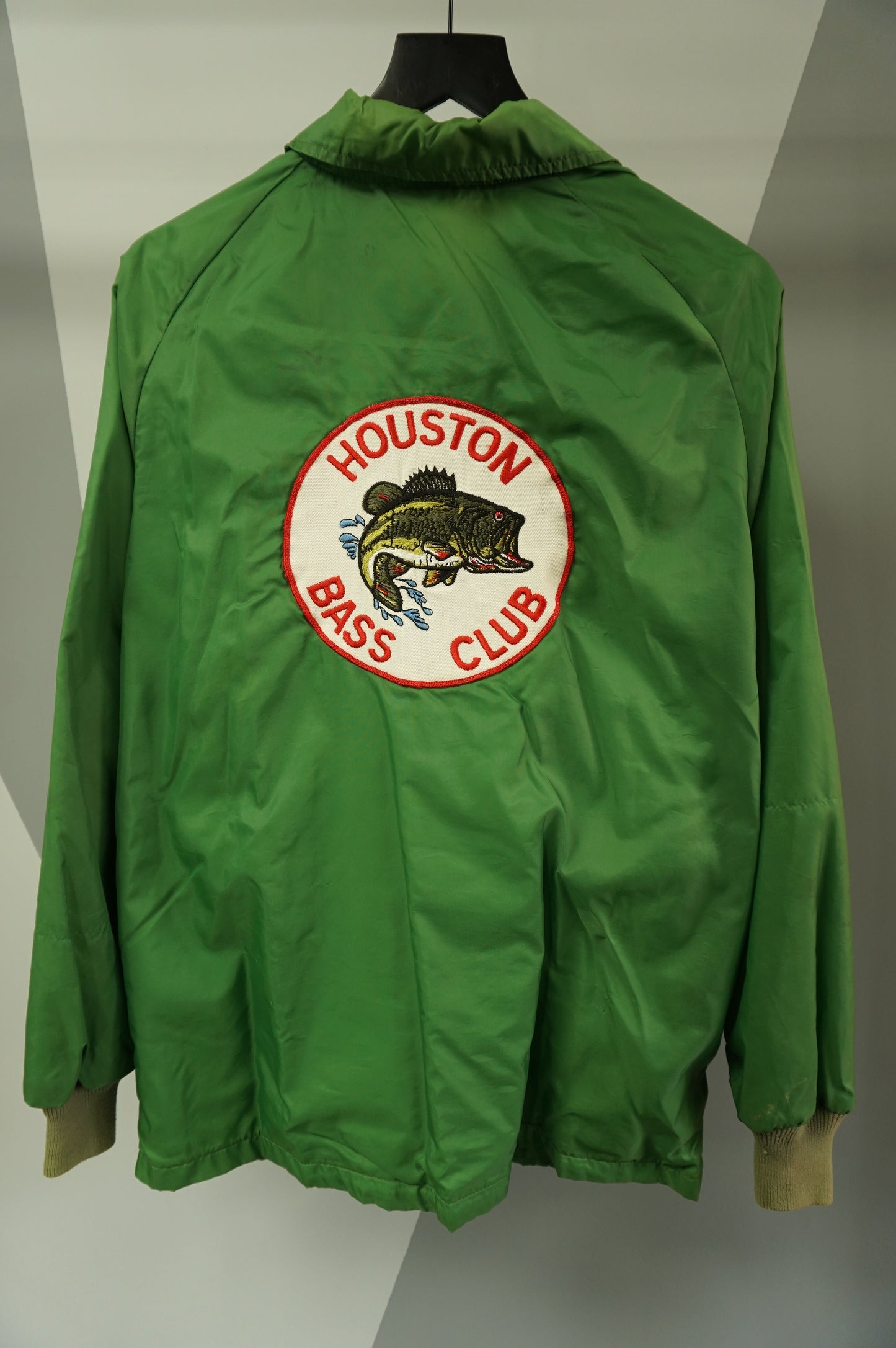 (L) Vtg Houston Bass Club Jacket