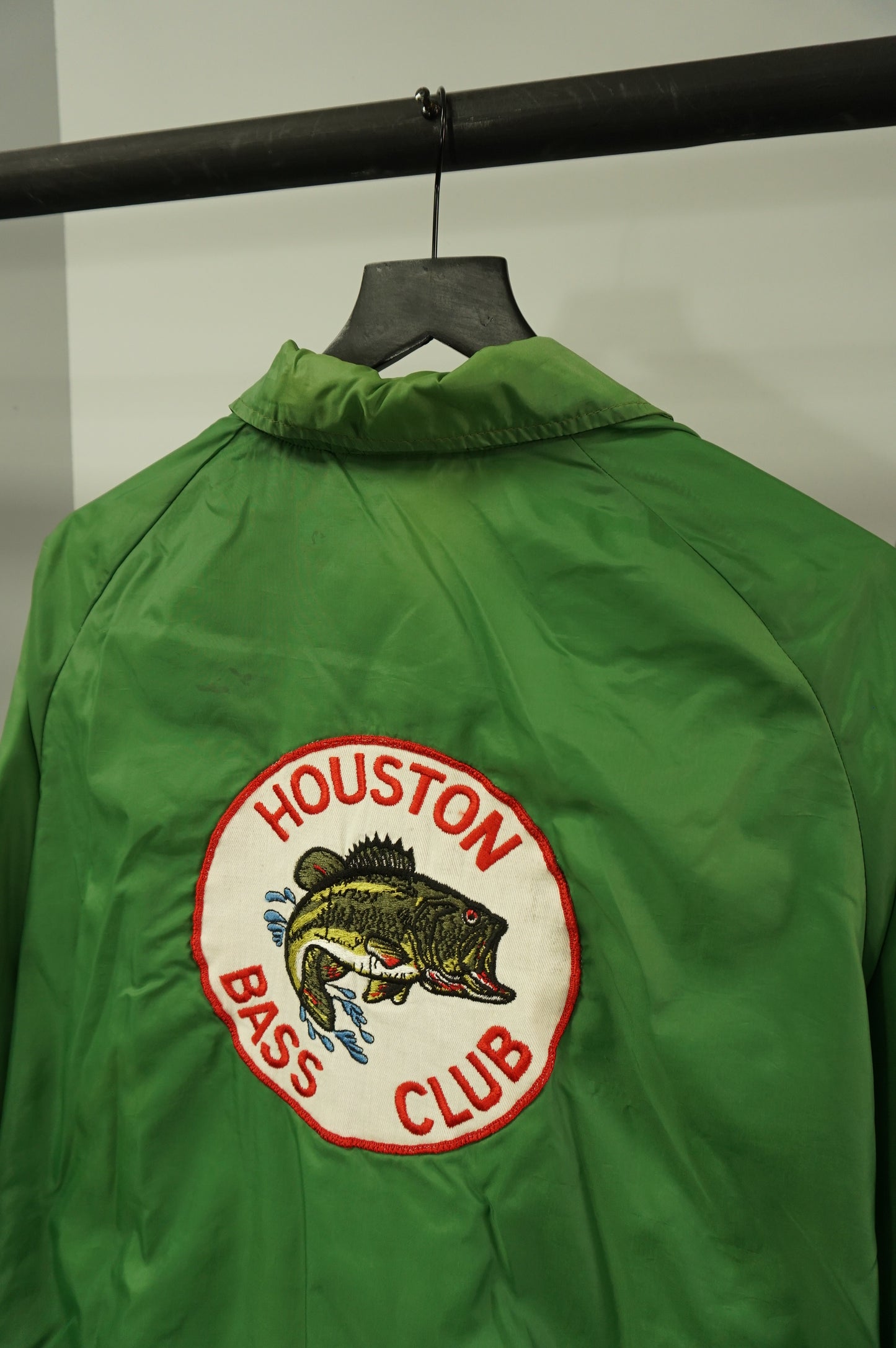 (L) Vtg Houston Bass Club Jacket