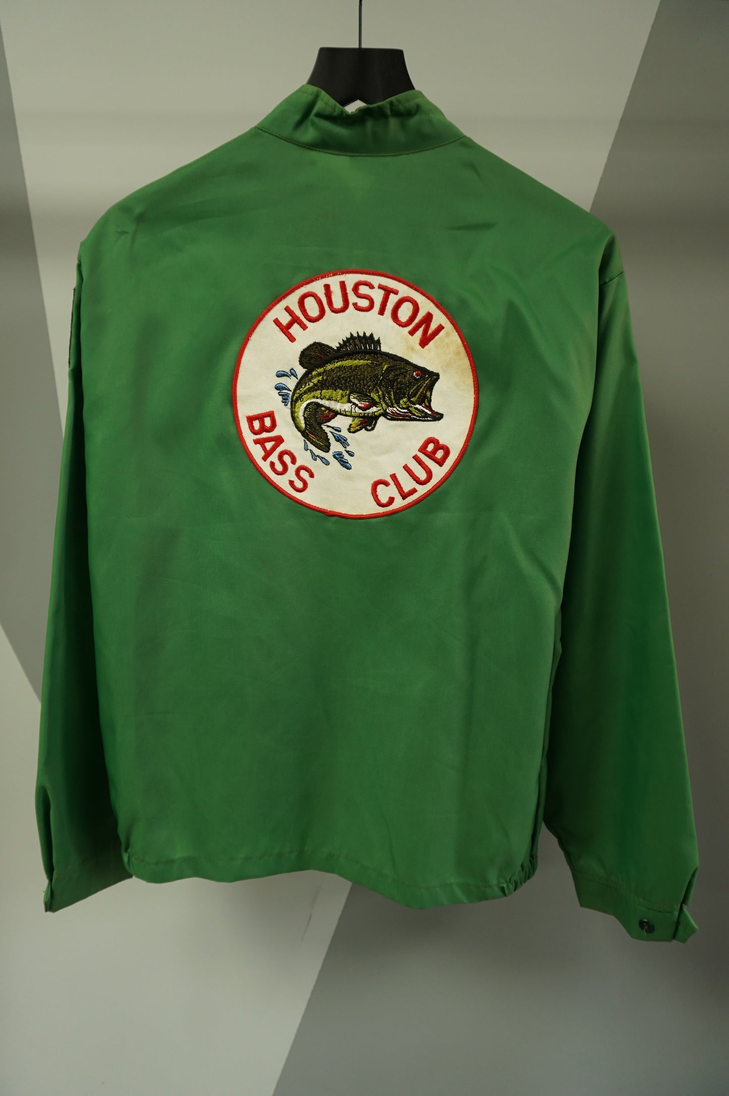 (L) Vtg Houston Bass Club Jacket