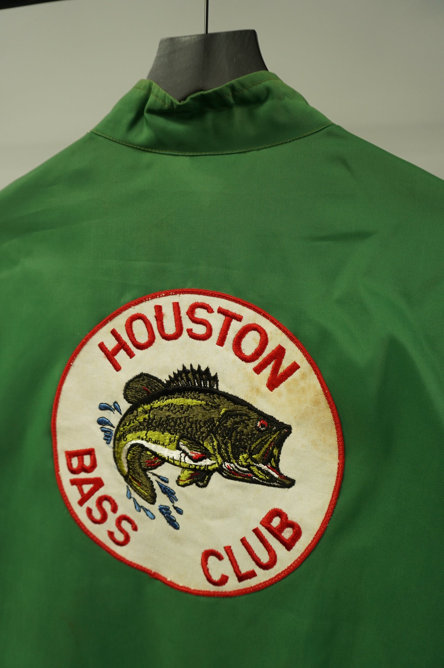 (L) Vtg Houston Bass Club Jacket