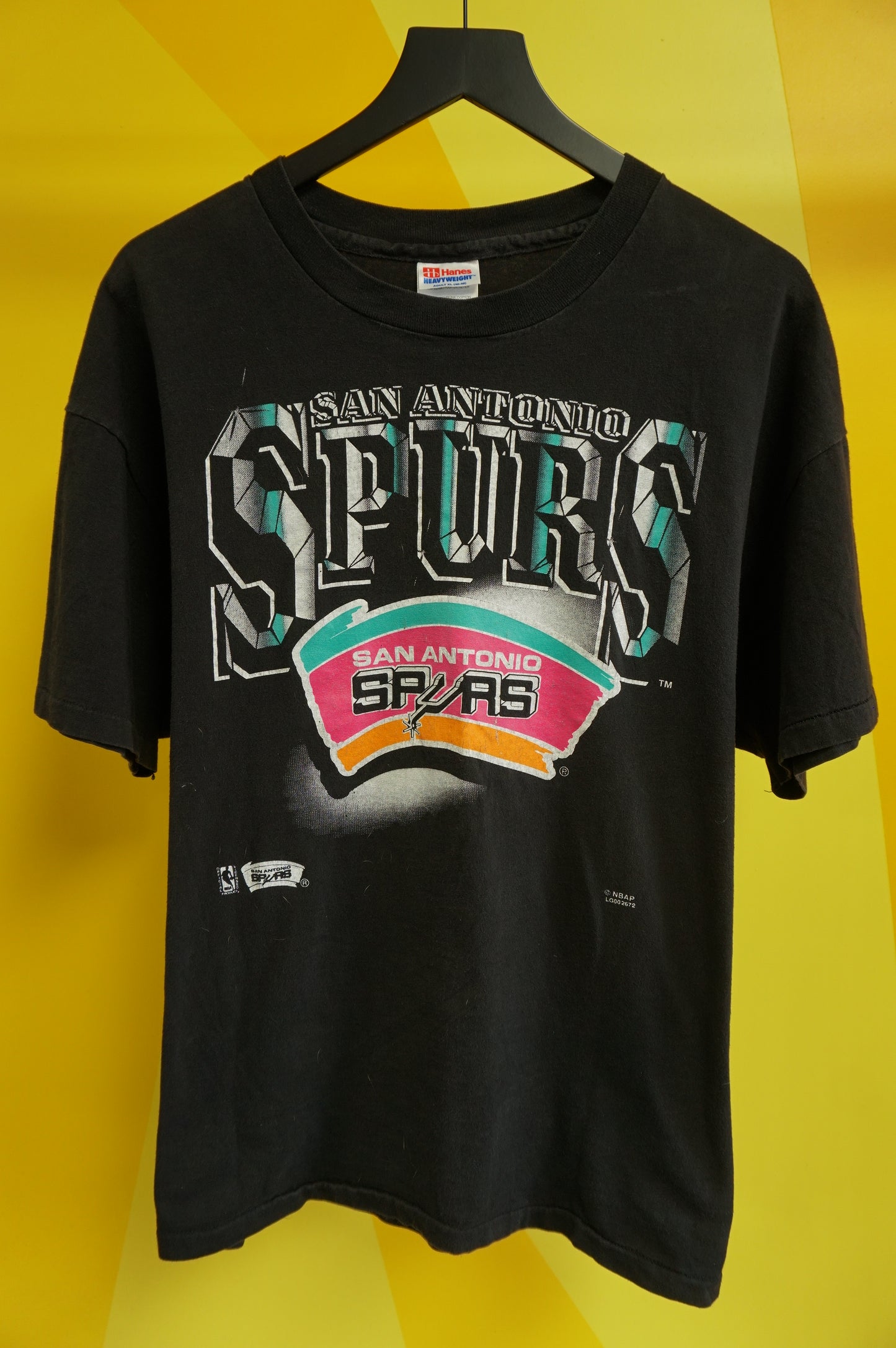 (XL) Vtg San Antonio Spurs Single Stitch T-Shirt