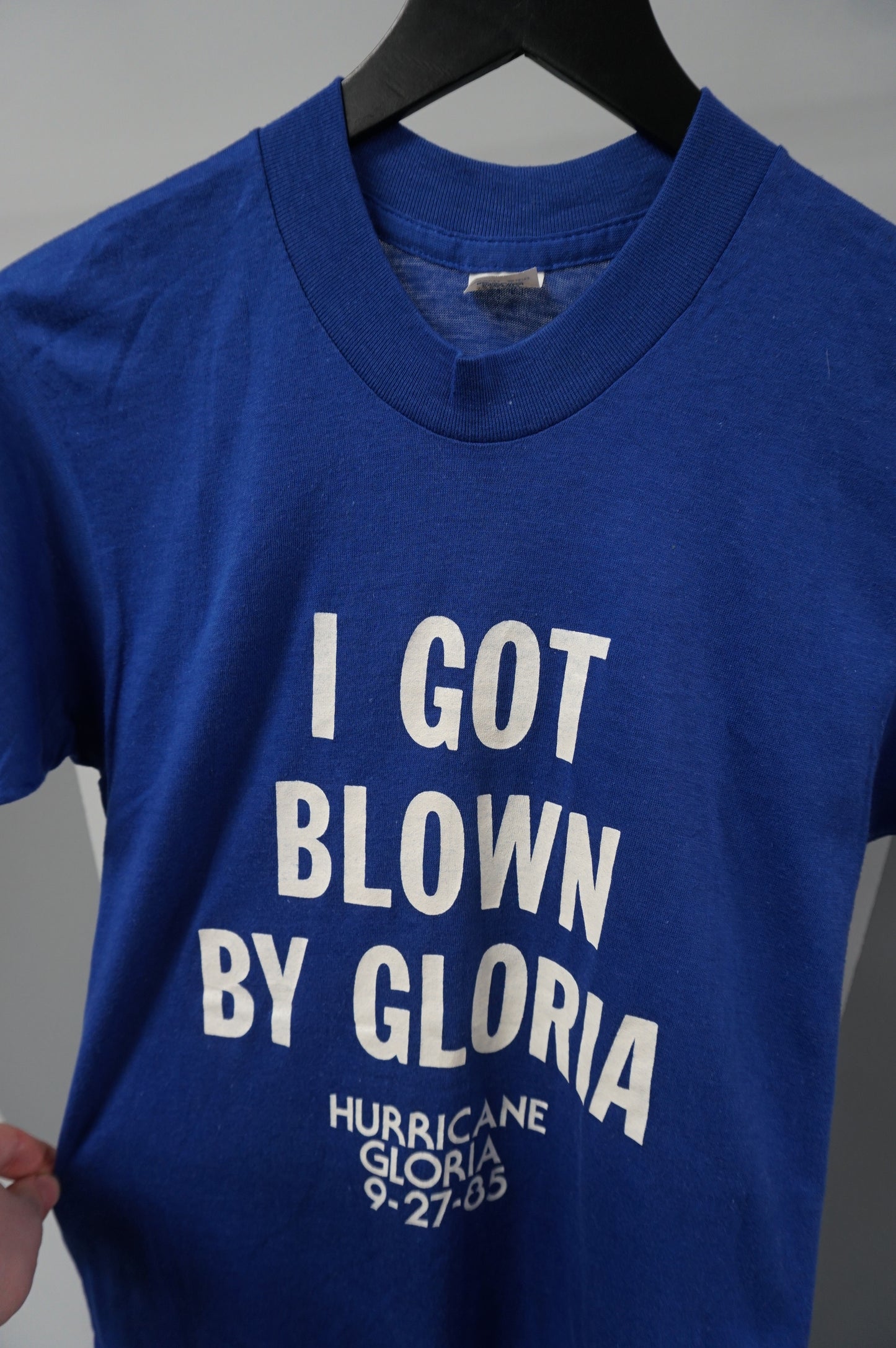 (XS) 1985 I Got Blown By Gloria Single Stitch T-Shirt