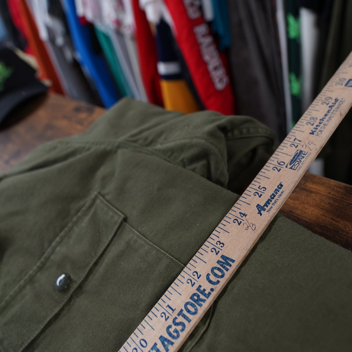 (XL) Vintage 1981 US Military A-2 Deck Jacket Vanderbilt Shirt Co XL 46-48 Olive
