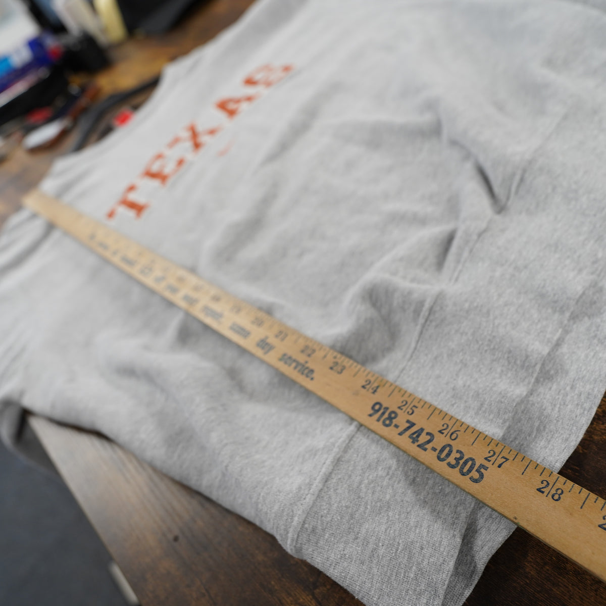 (L) Vintage Nike Center Swoosh Texas Longhorns Sweatshirt Grey Large 2000s Y2K
