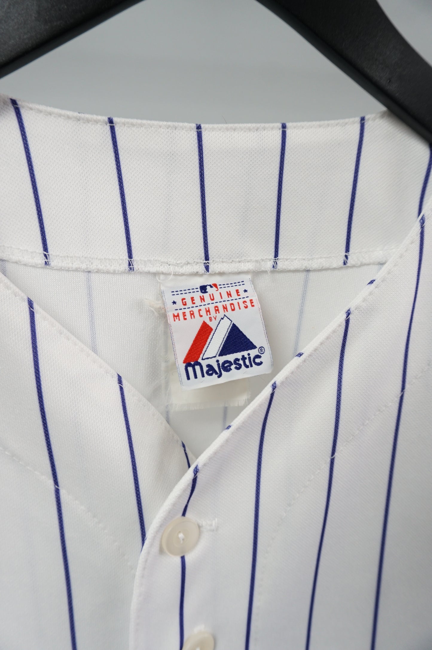 (XL) Vtg Colorado Rockies Pinstripe Jersey