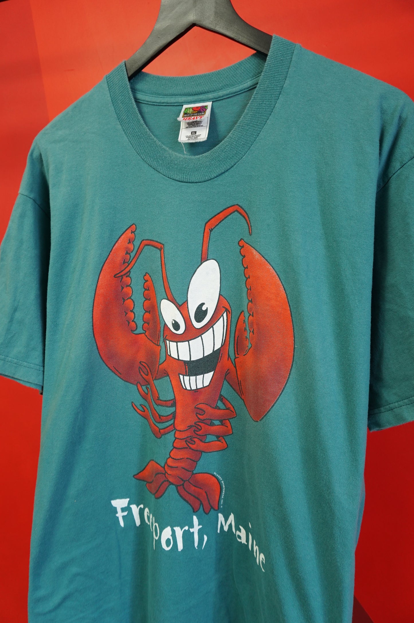 (XL) Maine Lobster Tourist T-Shirt