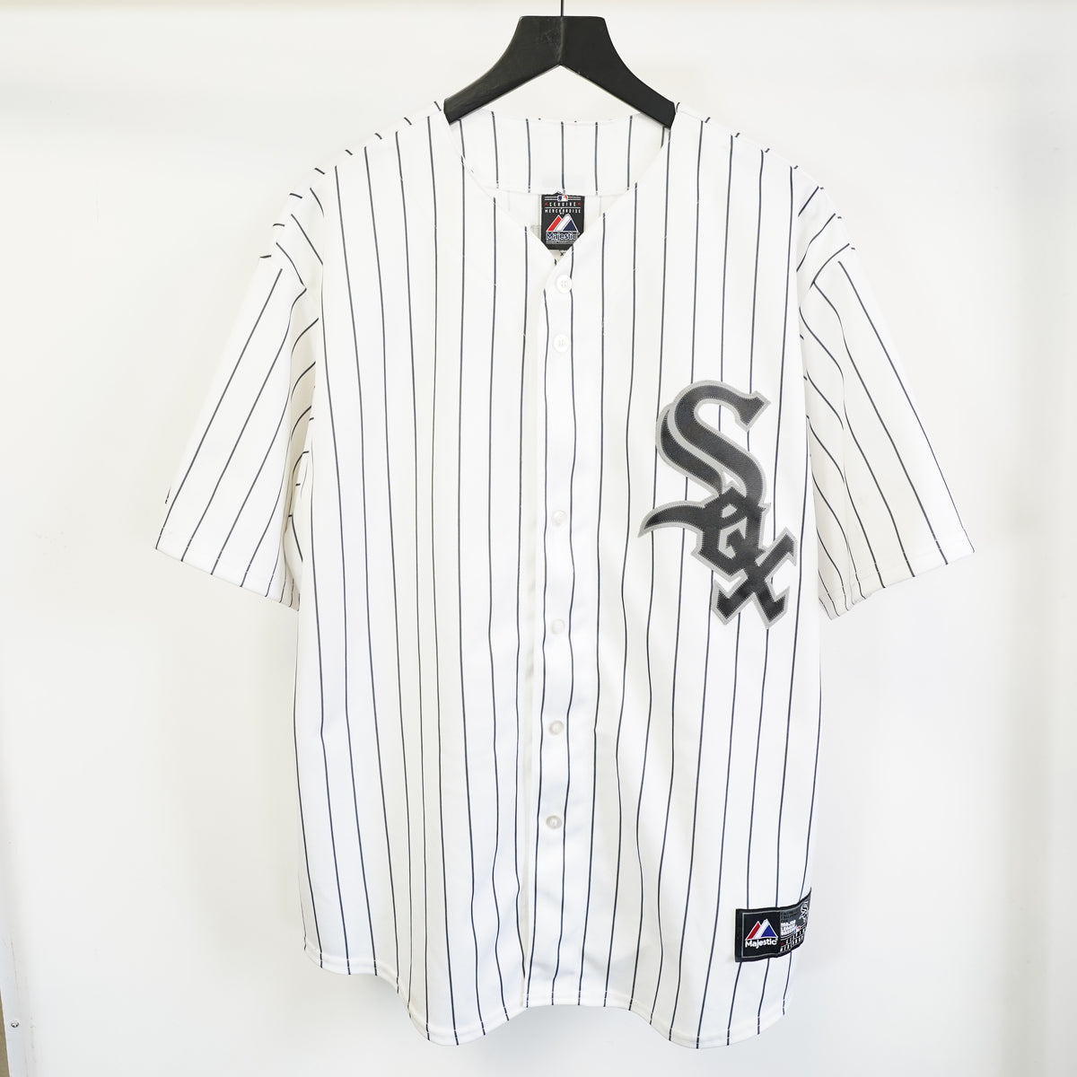 (XL) Majestic Chicago White Sox Paul Konerko 14 Pinstripe Jersey Mens XL MLB