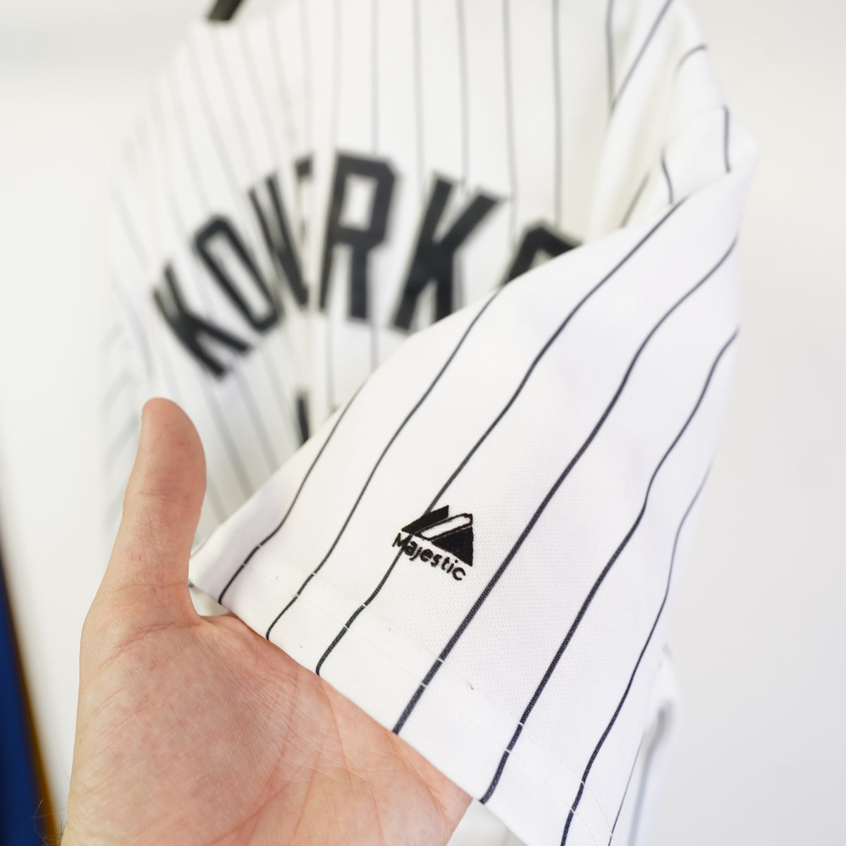(XL) Majestic Chicago White Sox Paul Konerko 14 Pinstripe Jersey Mens XL MLB