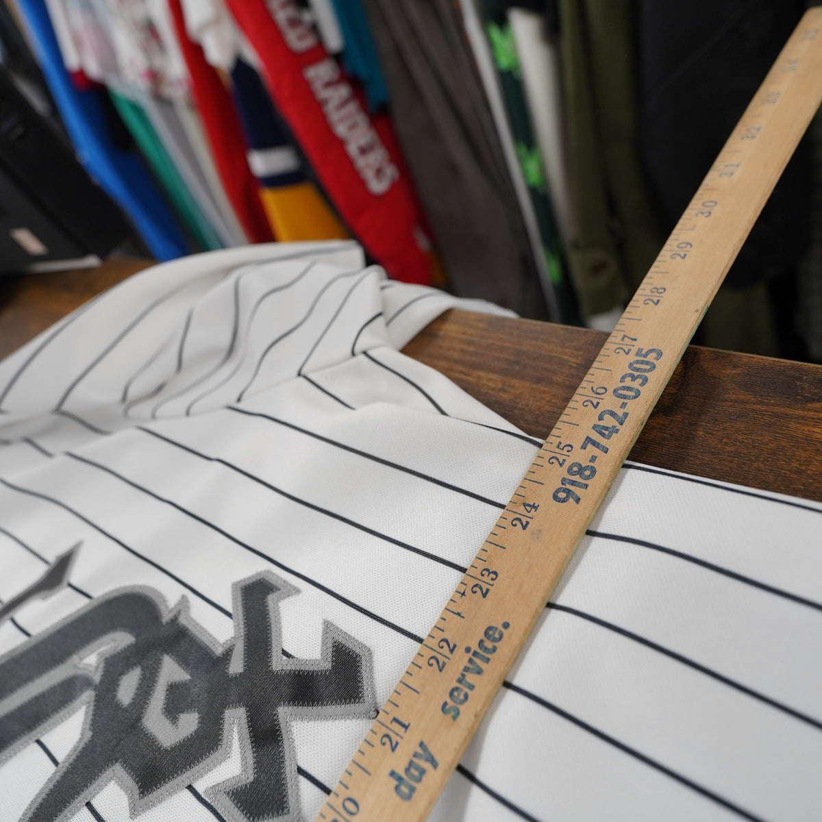 (XL) Majestic Chicago White Sox Paul Konerko 14 Pinstripe Jersey Mens XL MLB