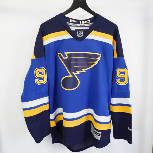 (M) Reebok St. Louis Blues Vladimir Tarasenko 91 NHL Stitched Jersey Mens M Blue
