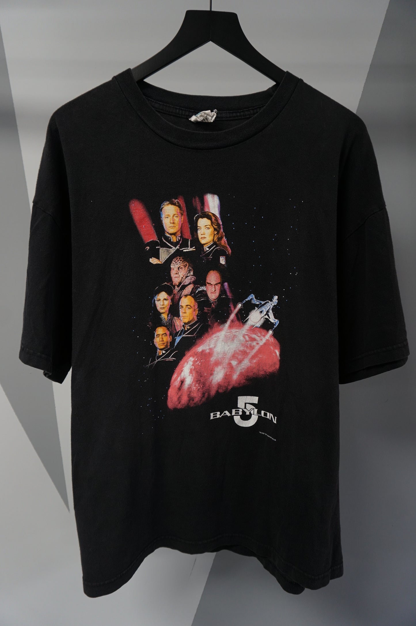 (XL) 1997 Babylon 5 TV Show Promo T-Shirt