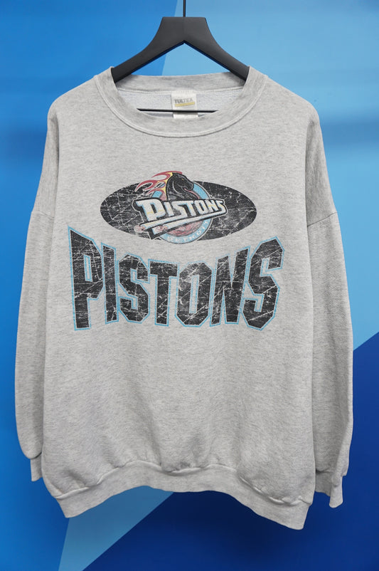 (XXL) Vtg Detroit Pistons Crewneck