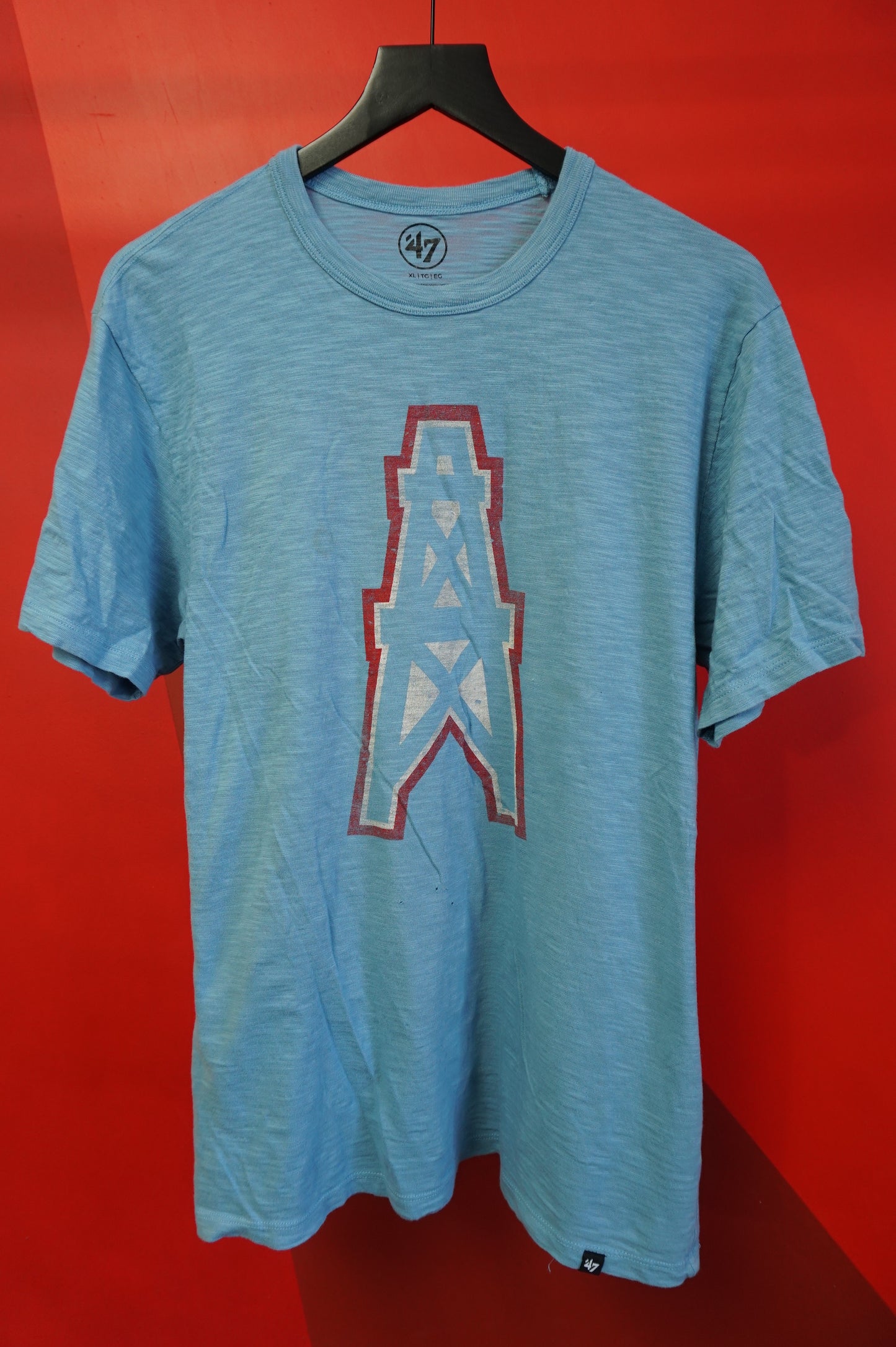 (L/XL) New School Houston Oilers T-Shirt