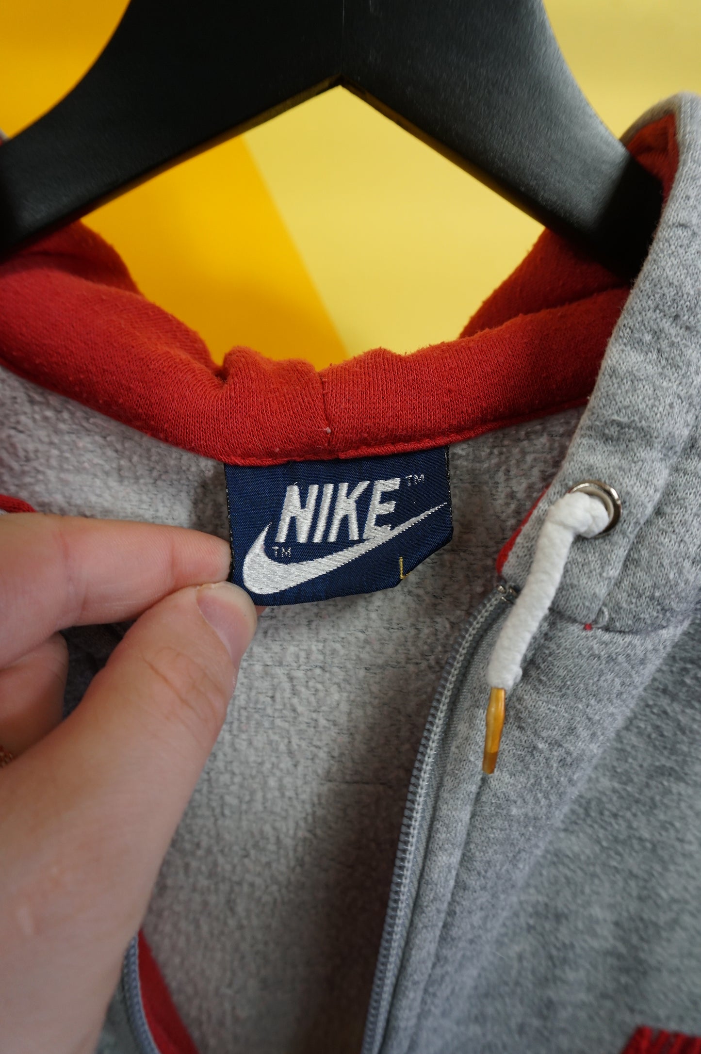 (L) 80s Nike Full Zip Hoodie