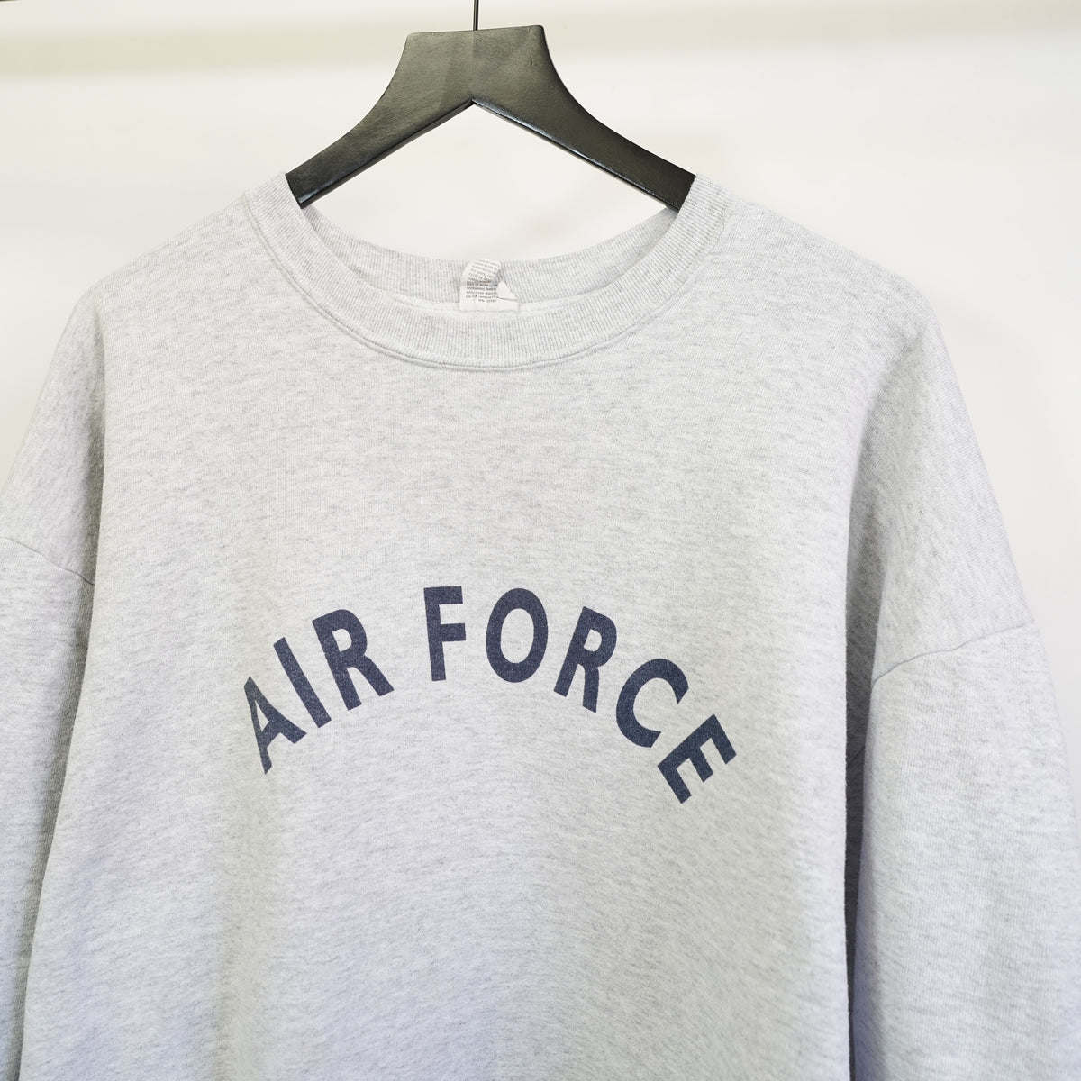 (XL) Vintage US Air Force Crewneck Sweatshirt Gray Made in USA XL Military Pullover