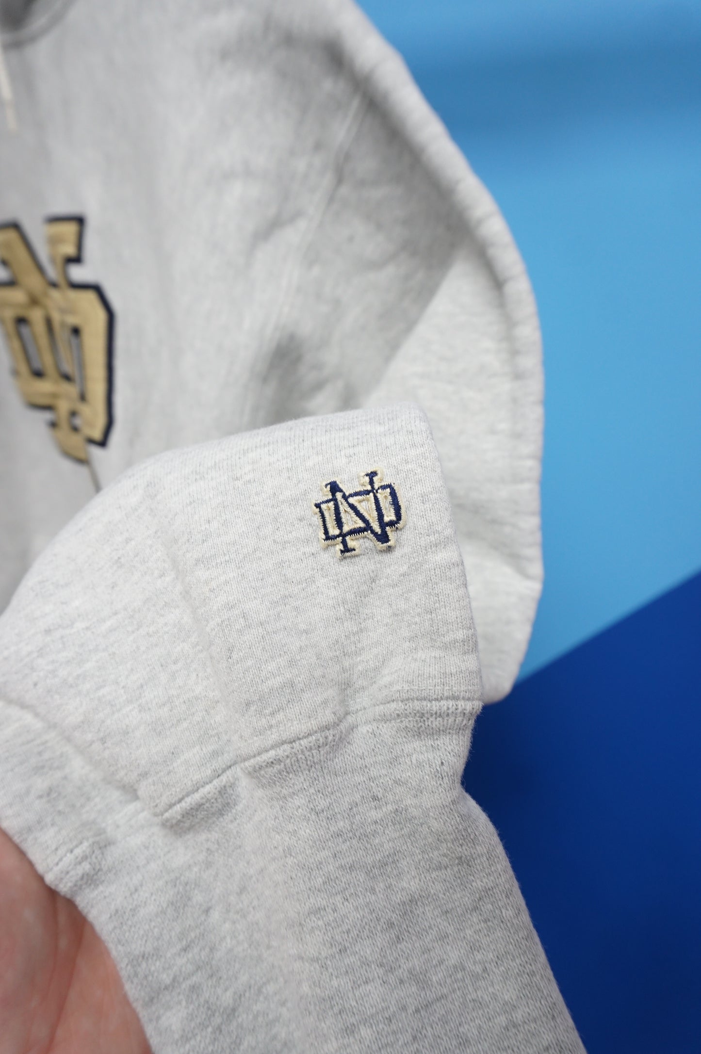 (M/L) USA Made Notre Dame Hoodie