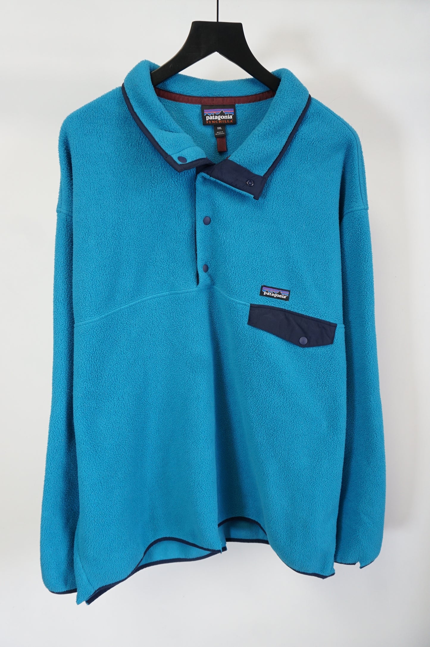 (XXL) Blue Patagonia Synchilla Fleece