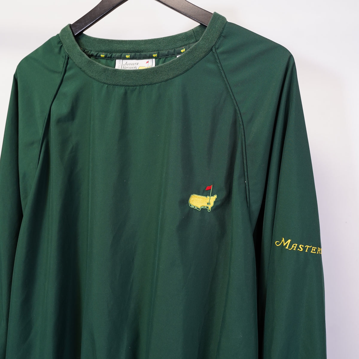 (XL) Vintage Slazenger Masters Augusta National Golf Pullover Windbreaker Green XL