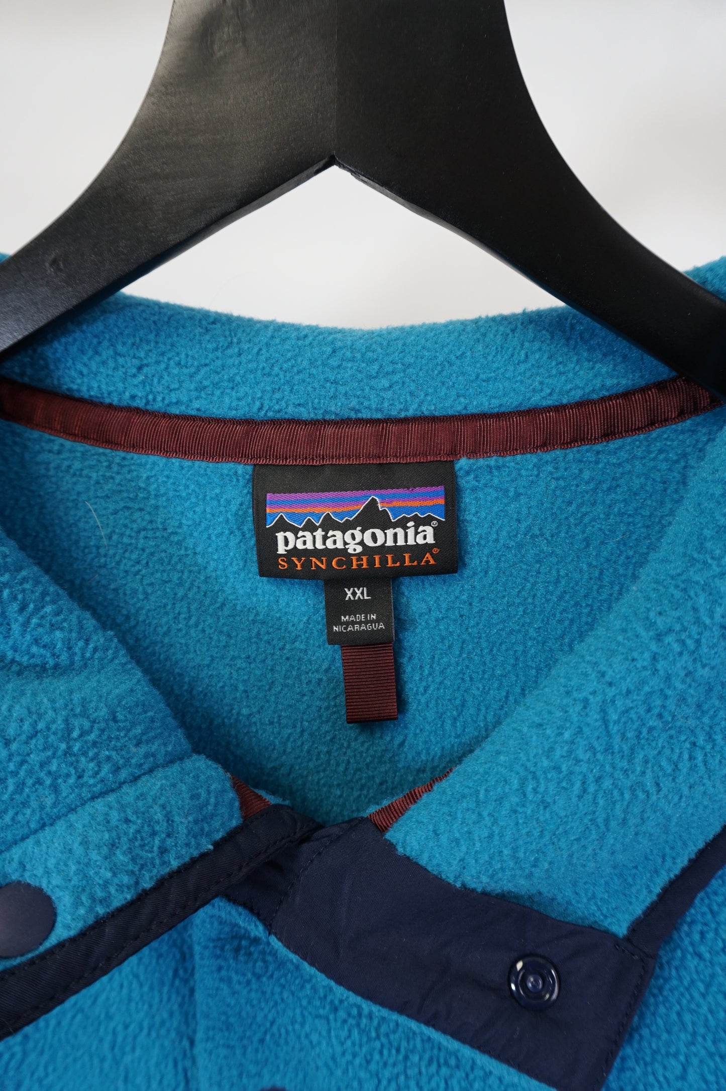 (XXL) Blue Patagonia Synchilla Fleece