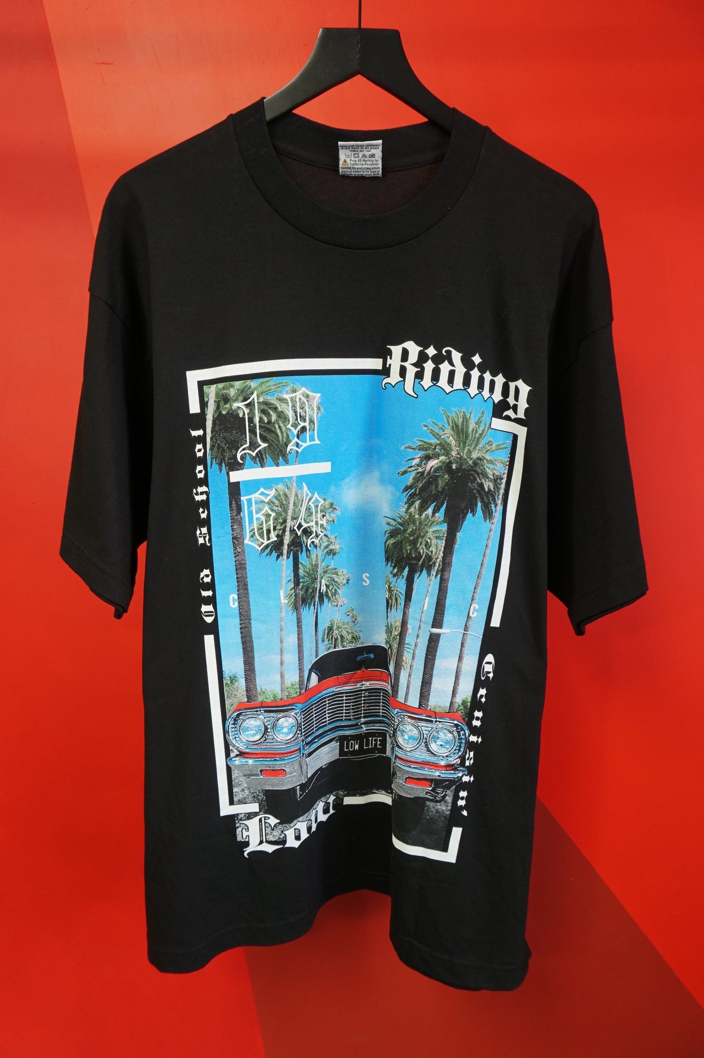 (XXL) Old School Cruisin' Ridin' Low T-Shirt