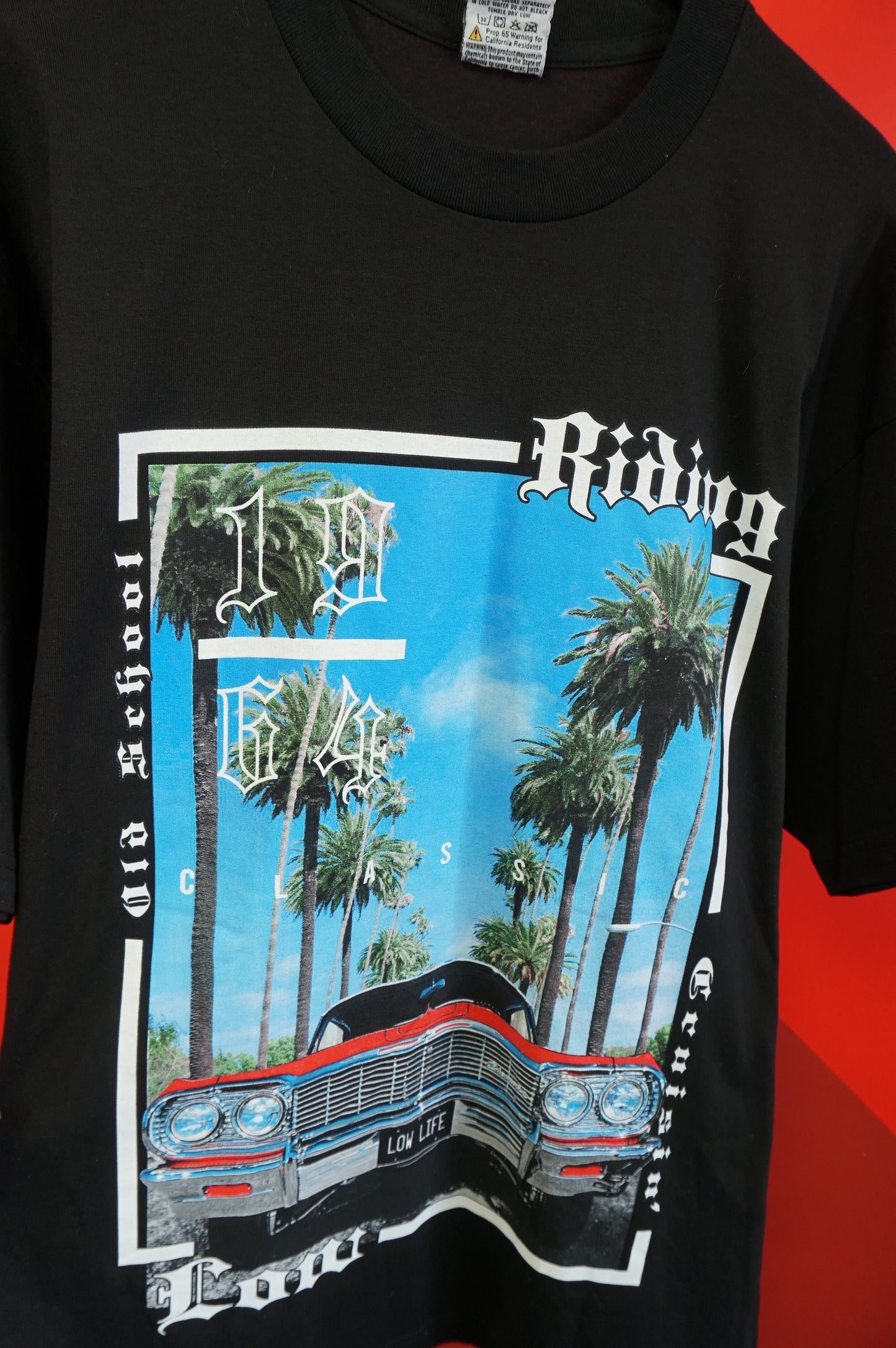 (XXL) Old School Cruisin' Ridin' Low T-Shirt