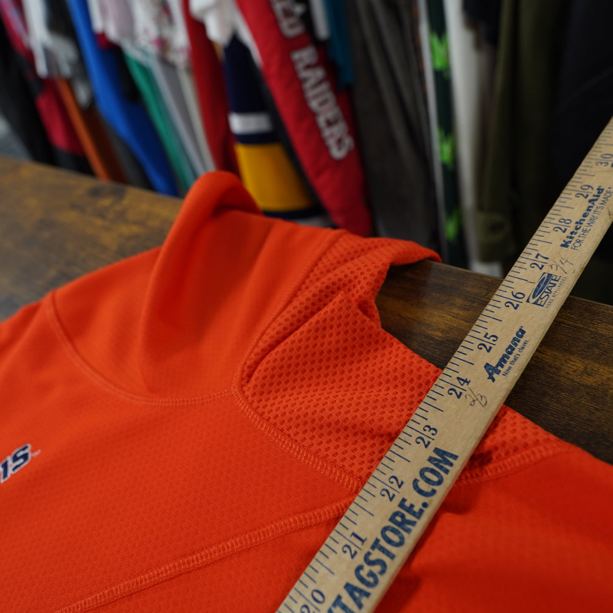 (XL) Nike Illinois Fighting Illini Mens XL Dri-FIT Orange Quarter Zip Pullover