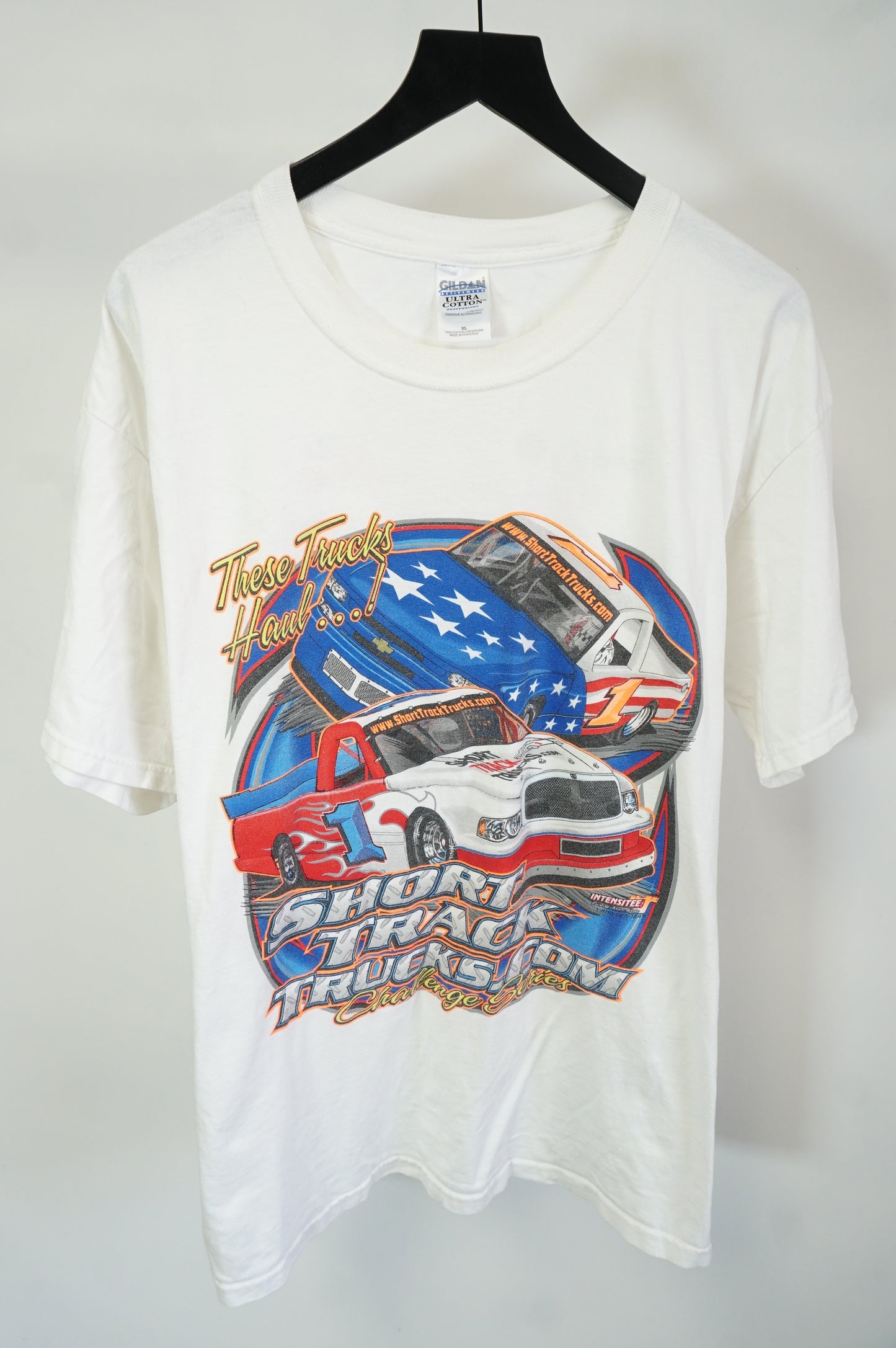(XL) Short Track Truck Racing T-Shirt