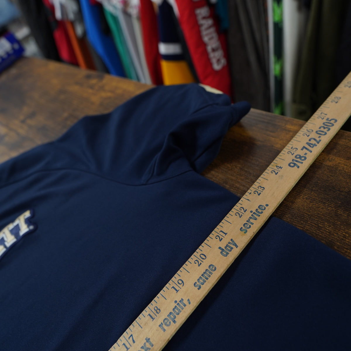 (L) Nike Pitt Panthers Dri-FIT Polo Shirt Mens Large Navy Blue University Pittsburgh
