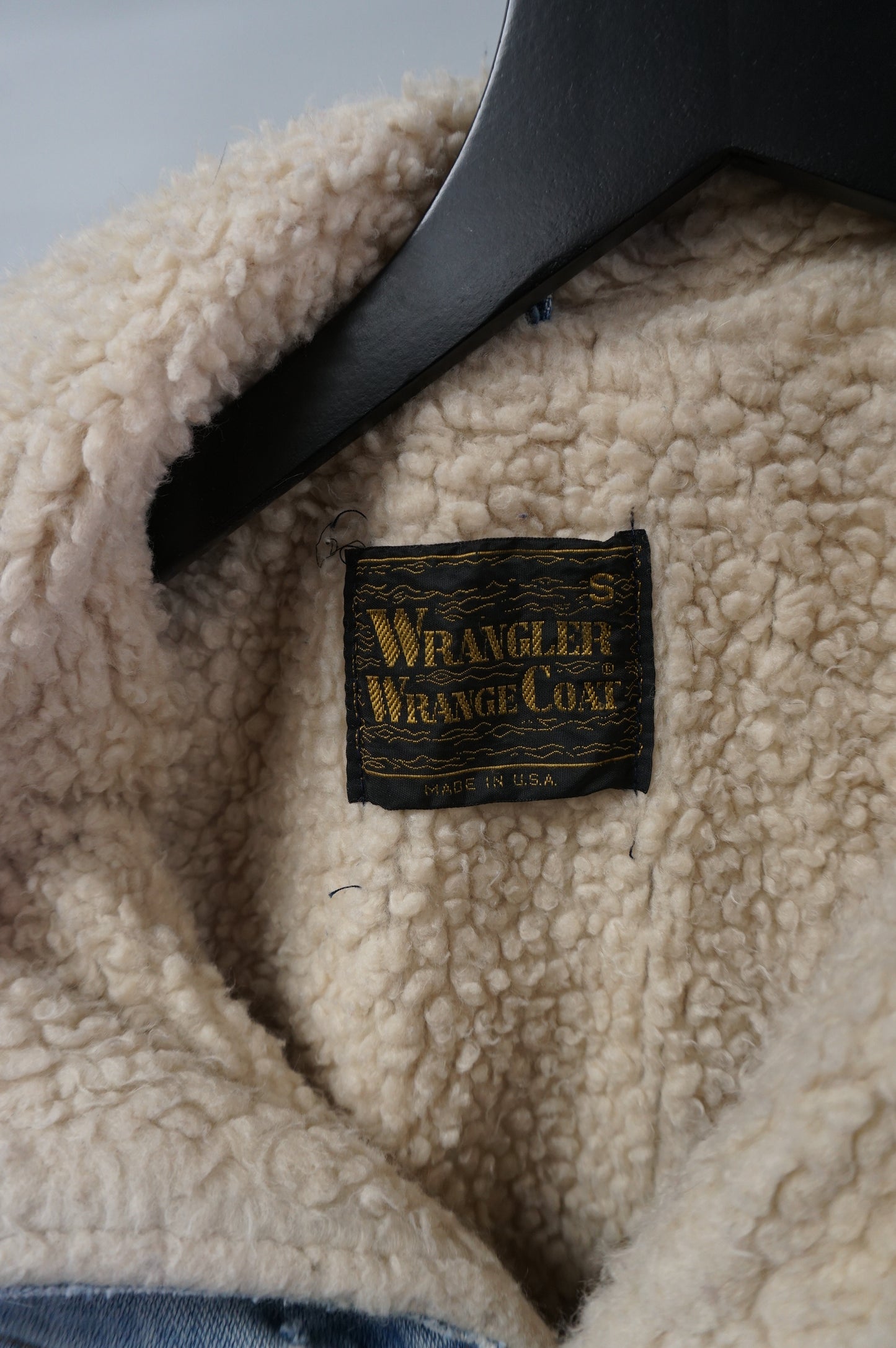 (M) Vtg Wrangler Fleece Lined Wrange Coat