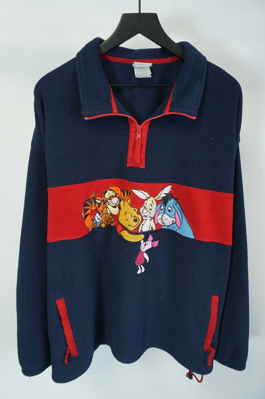 (XL/XXL) Winnie The Pooh & Gang Fleece Pullover
