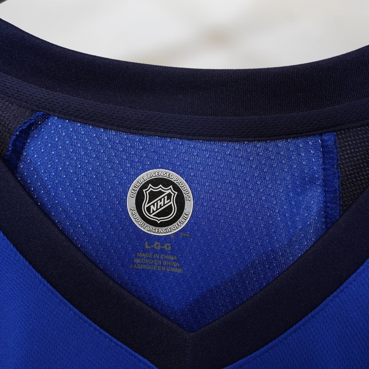 (L) NHL St. Louis Blues Vladimir Tarasenko 91 Hockey Jersey Mens Large Blue Sewn
