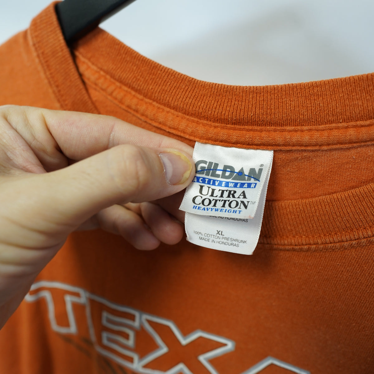 (XL) Vintage Texas Longhorns 2005 National Champions T-Shirt Mens XL Burnt Orange Y2K